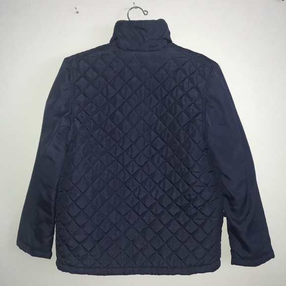 Eddie Bauer Lightweight Spring Jacket Size L 14/16 Navy Blue - Picture 5 of 5